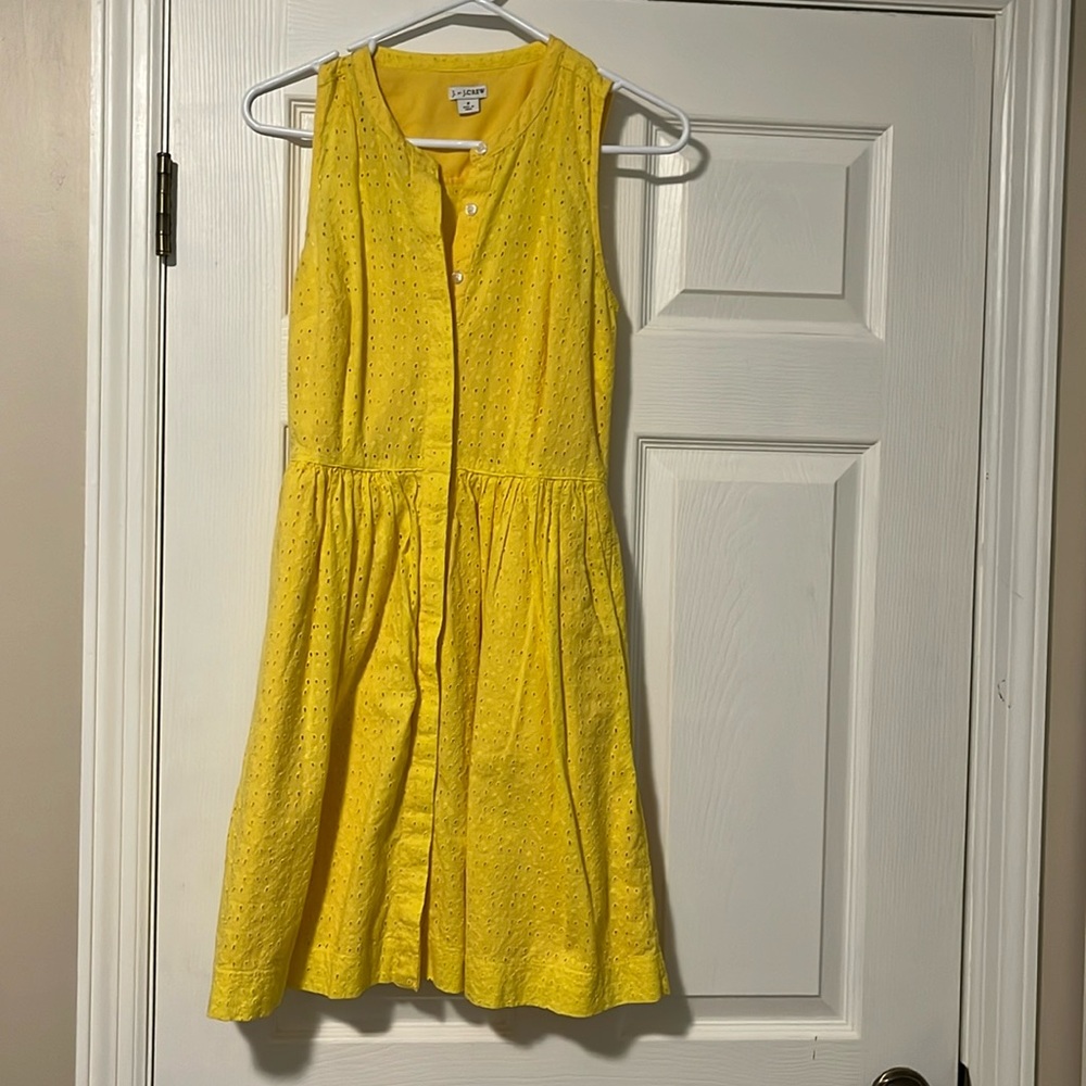 Jcrew factory eyelet dress